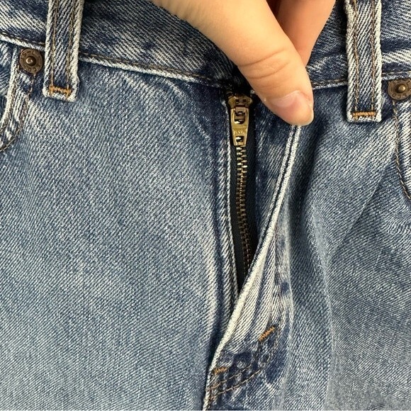 Levi's Vintage 505 Straight Leg Denim Jeans Size 12 - Picture 10 of 14